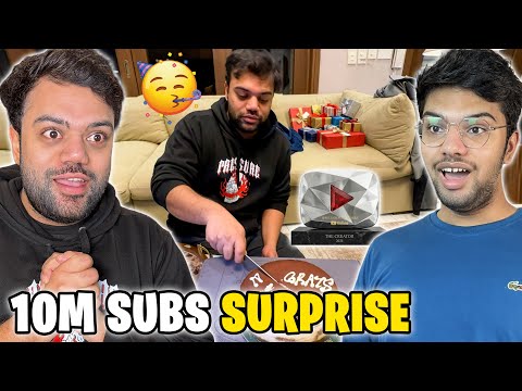 Ducky Bhai Ko 10 Million Subscribers Ka Surprise Gift Dedia 😍 | Why I Was Not Vlogging?