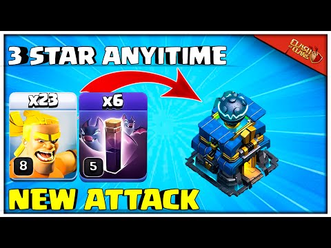 3 Star ANYTIME ! New Th12 Barbarian Kicker Attack Strategy in Clash of Clans