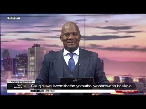 Iindaba zesiXhosa @19H00 l 24 January 2026