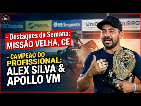 ALEX SILVA e APOLLO ETERNAL LED: Os Grandes Campeões da Vaquejada de Missão Velha - CE 🏆