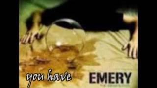 Emery - The note from which a chord is built lyrics