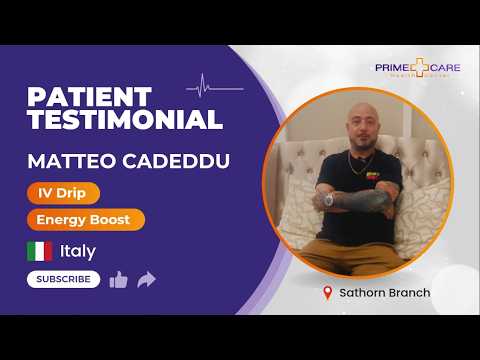 Patient testimonial video thumbnail