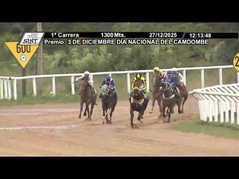 12/27/2025 – Hipodromo Melo – Carr 1 – 3 DE DICIEMBRE DÍA NACIONAL DEL CAMDOMBE