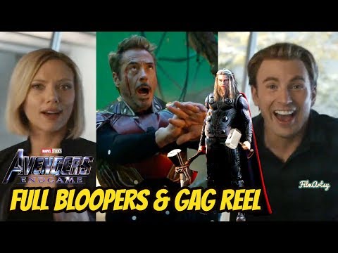 Avengers: Endgame Full Bloopers and Gag Reel | Hilarious Marvel Outtakes