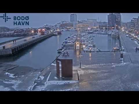 Norway - Bodø Havn Timelapse 14.12.2025
