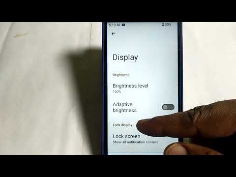 how to turn on off adaptive brightness mode,adaptive brightness Mod on of kaise karen Nokia 3 1