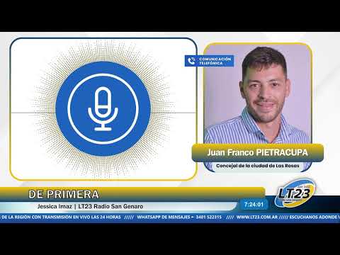 Entrevista a Juan Franco Pietracupa Concejal de la Ciudad de Las Rosas | De Primera