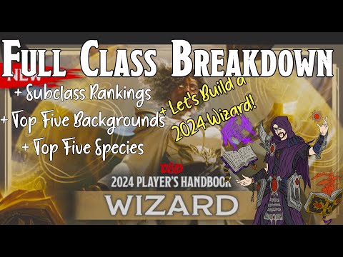 D&D 2024 Wizard: Full Class Breakdown