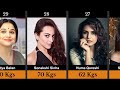 Weight Of Bollywood Actresses