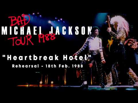 Michael Jackson | Bad Tour Rehearsal in Pensacola 18/02/1988 | Heartbreak Hotel (Audio) [Unreleased]