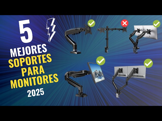 Vídeo relacionado con Soporte de Escritorio con Resorte de Gas para Pantallas LCD de 17 a 30 Pulgadas con VESA 75 X 75 mm - 100 x 100 m, hasta 9 kg