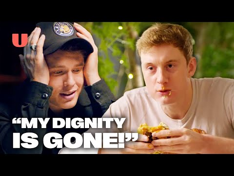 James Acaster & Ed Gamble Try Food Off Menu | U&Dave