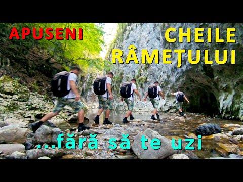 Cum sa nu te uzi in CHEILE RAMETULUI? Obiectiv turistic de toamna, in Muntii Trascaului, Apuseni