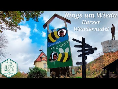 Rings um, Wieda - Harzer Wandernadel - Brocken des Südharzes - Sonnnenuntergang auf dem Stöberhai