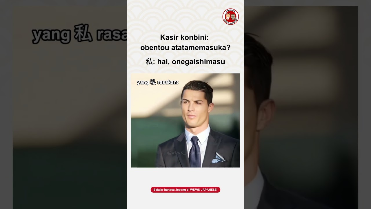 BERASA KEREN BANGET 😆 #wkwkjapanese #bahasajepang #jepang #nihongo #japanese #kerjadijepang