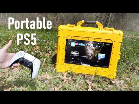 Building A Truly Portable PS5 - Full Build + Fallout 4 Forest Gaming Test