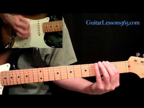 Muse - Stockholm Syndrome Guitar Lesson Pt.3 - PreChorus, Chorus & Turnaround