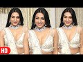 Tanisha Santoshi Looks Mesmerizing In White Plunging Neckline Outfit At Ira Khan Wedding Reception