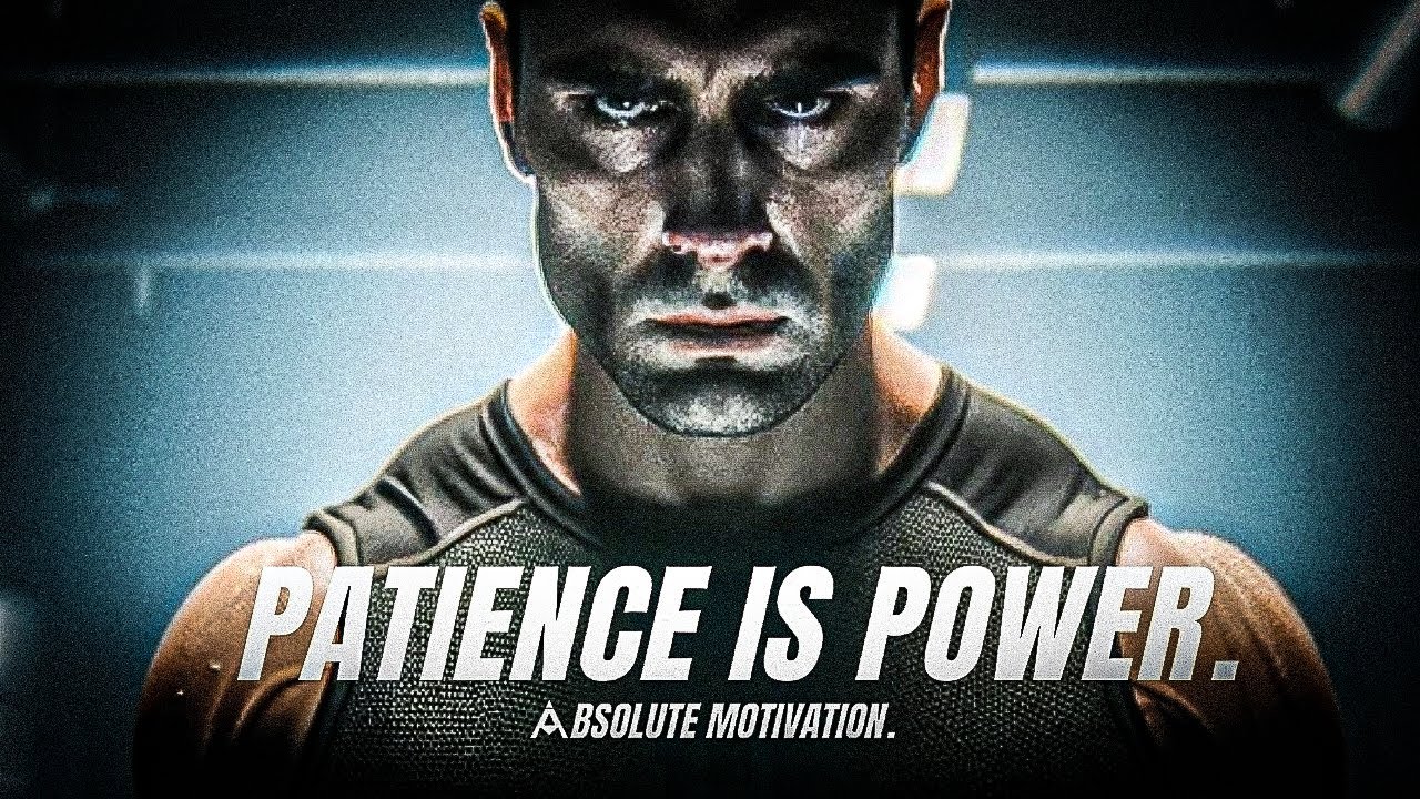 PATIENCE IS POWER. RECHARGE YOURSELF AND COMEBACK BETTER.  - Motivational Speech