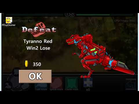 Dino Robot Battlefield - Full Game Play Full HD - AToyGamer