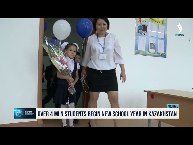 Kazakistan’da yeni eğitim yılı başladı