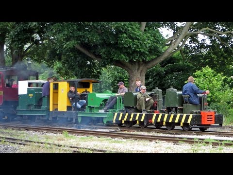 30th May 2016 Leighton Buzzard Railway - WW1 Simplex Centenary