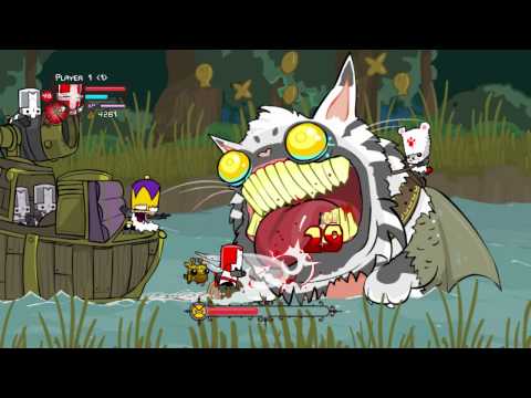 Castle Crashers:Catfish Boss