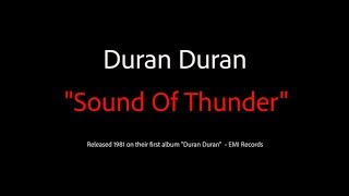 Duran Duran &quot;Sound Of Thunder&quot; Karaoke Version
