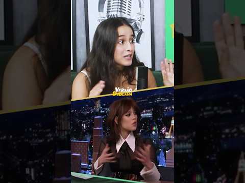 Marianna Alexandre dubbing Wandinha live!