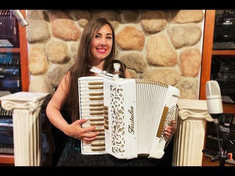 FIT3434SWHGD - White Gold Fisitalia Mod.3434 Piano Accordion LMM 34 72 $4999