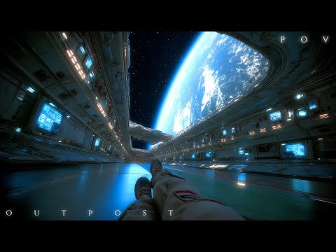 Orbital Outpost [POV] ⧫ Deeply Immersive Space Ambient Music ⧫ Weightless Atmosphere For Cosmic Rest