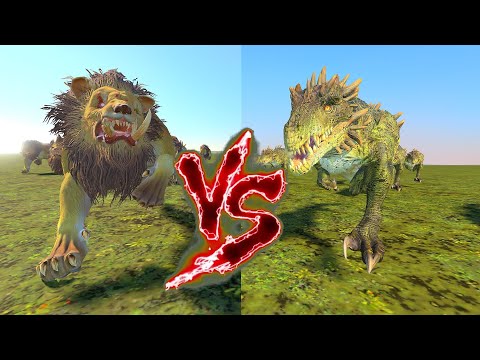 Sabretusk Pack VS Feral Cold Ones. Total War Warhammer 3