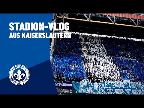 Darmstadt 98 | Stadion-Vlog aus Kaiserslautern