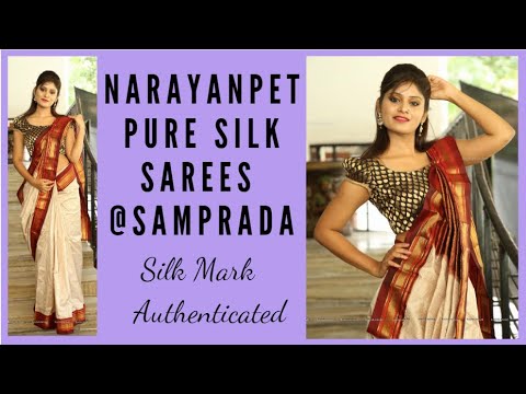 Traditional pure silk sarees