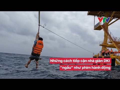 Bộ đội Hải Quân tiếp cận nhà giàn DKI “ngầu” như phim hành động | VTV24