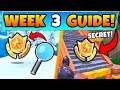 Fortnite WEEK 3 CHALLENGES GUIDE! - Search Where The Magnifying Glass Sits (Battle Royale Season 8)