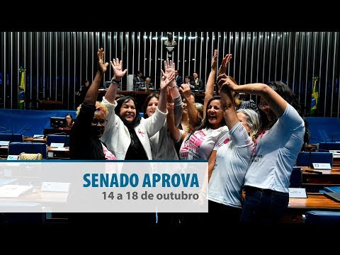 Veja o que o Senado aprovou de mais importante nesta semana