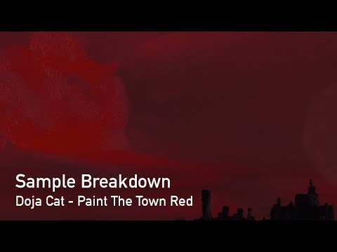 Sample Breakdown: Doja Cat - Paint The Town Red