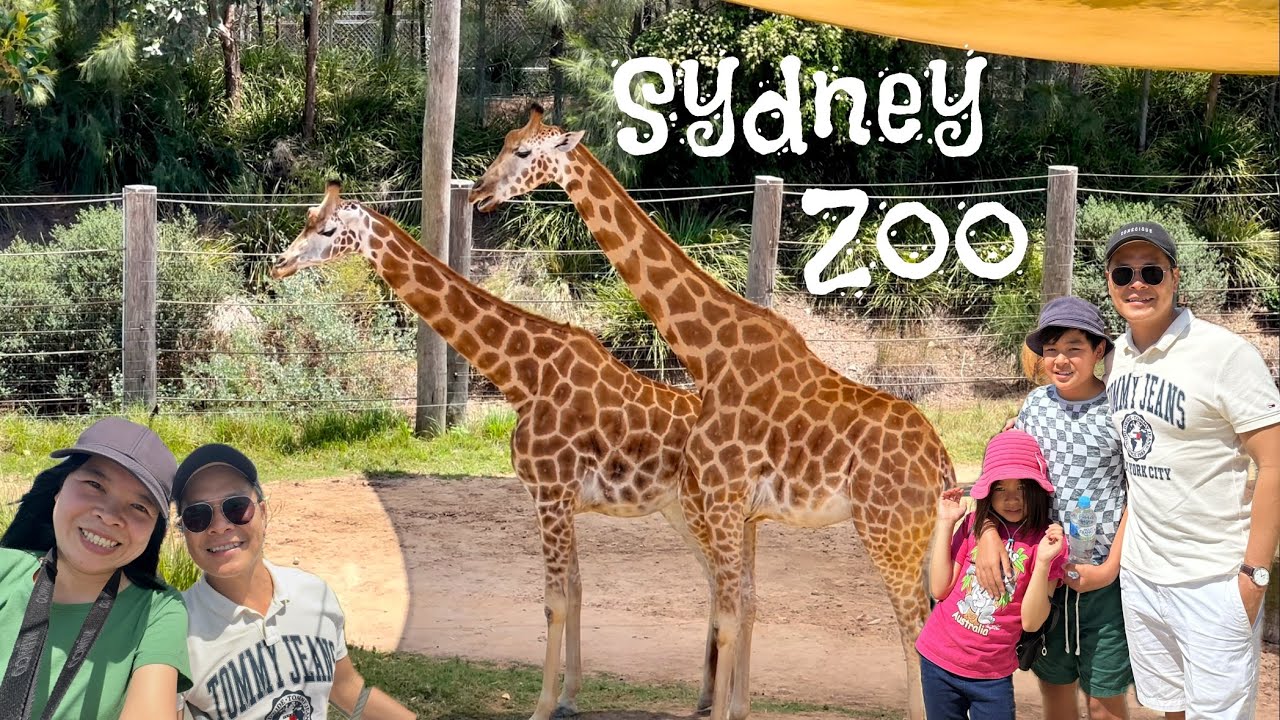 A family embarks on a captivating visit to Sydney Zoo.