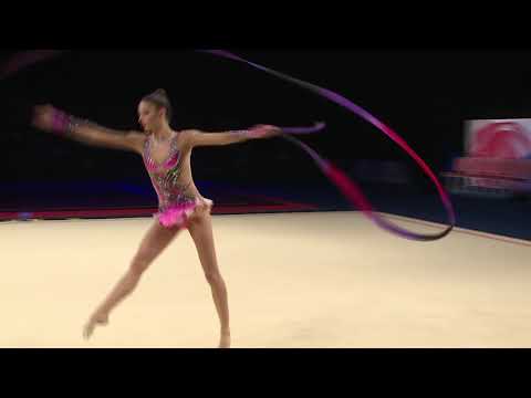 Laura Halford - Ribbon - Senior - Rhythmic British Champs 2018