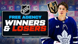2025 NHL Free Agency Biggest Winners & Losers | Knights sign Mitch Marner, Bruins raising questions
