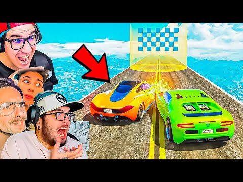 D4RKFRAME NIKKI e BRINE decidiram TROLLAR minha partida nessa CORRIDA VAI E VOLTA - GTA V ONLINE