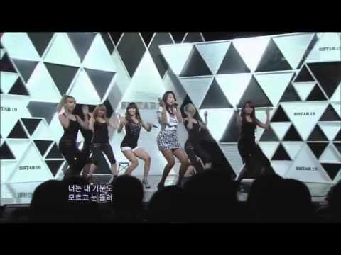 Sistar19 - Ma Boy (Sister Ninety - Ma Boy) Inkigayo sbs Popular song 20110508