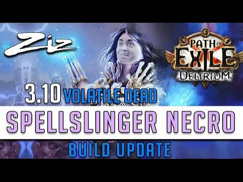 Spellslinger VD Necro BUILD UPDATE! - 3.10 Delirium