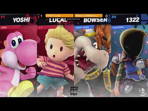 Gamer's Guild Smash Monthly 3 Doubles Grand Finals - Fillie C Live vs Sticky /Landslide
