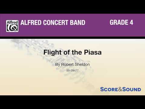 Flight of the Piasa, by Robert Sheldon – Score & Sound