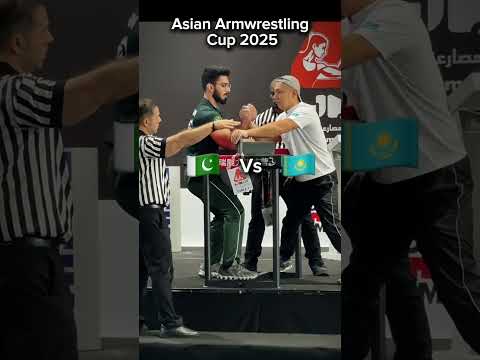 Pakistan 🇵🇰 Vs Kazakhstan 🇰🇿 | Senior -75Kg | Asian Armwrestling Cup 2025 at Dubai