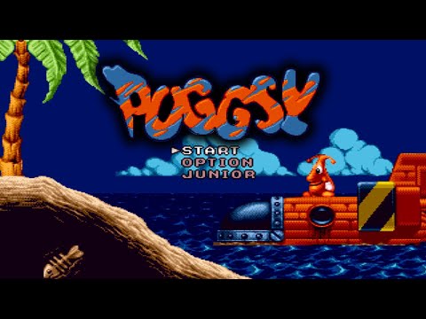 Our Adventure Begins On The Beach! - Puggsy Sega Genesis Playthrough - Part 1