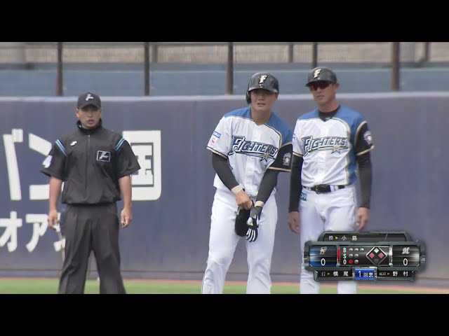 【ファーム】ファイターズ・清宮 実戦復帰後初ヒット!! 2019/5/15 F-M(ファーム)