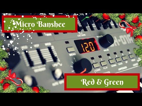 Red & Green - Roland Boutique's: SH-01A/JP-08/JU-06/JX-03/D-05/TR-09/TB-03+